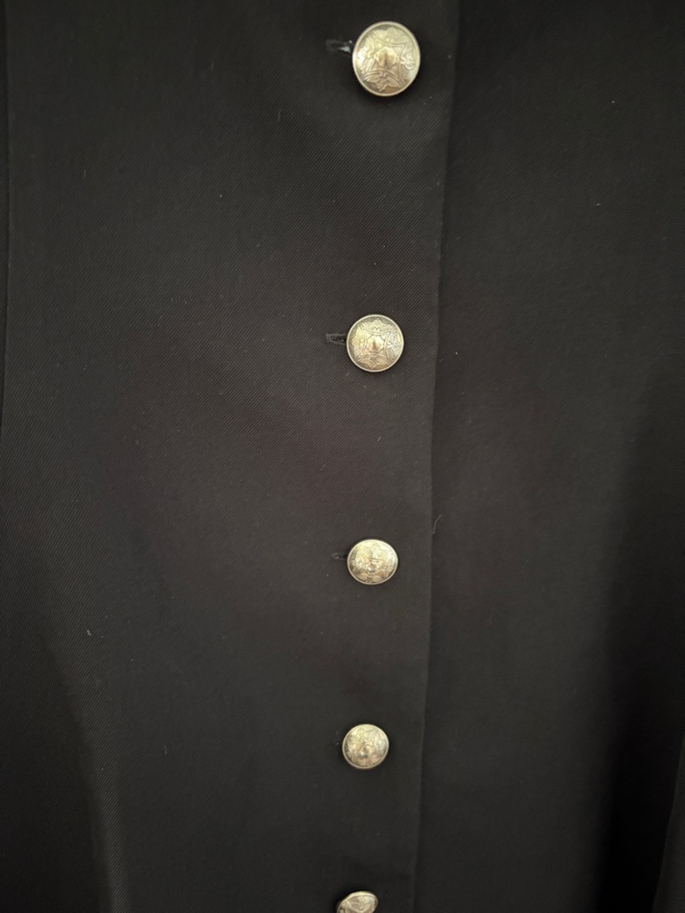 Alexia Admore Black Dress with White Collar & Cuffs size 6 - Picture 4 of 7